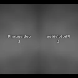 Mirror effect