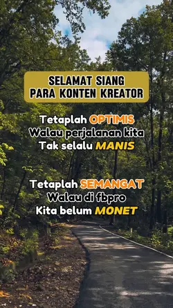 Slamat siang kreator