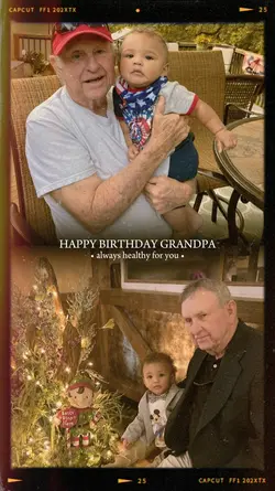 Birthday my grandpa