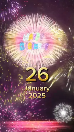 hbd 26 January 2025