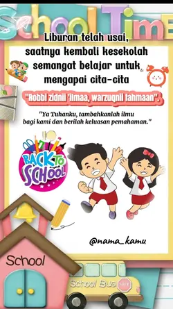 Liburan telah usai