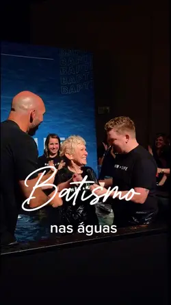 Batismo nas águas