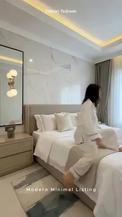 Sleek Bedroom Walkthrough