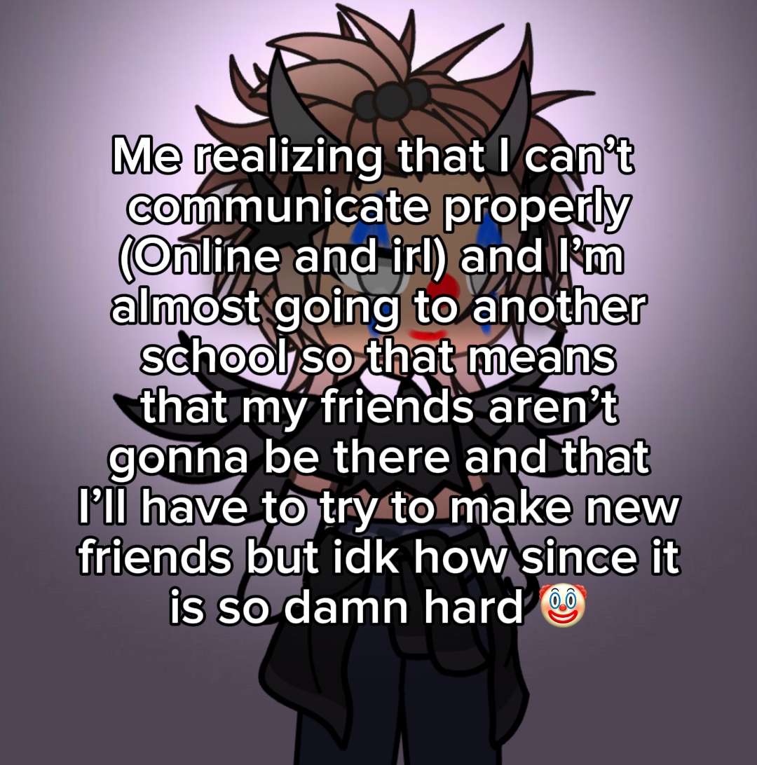 I feel lonely af