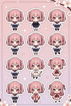 🌸可愛櫻花日式女孩