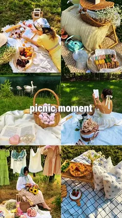 Picnic moment