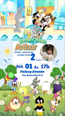 Looney tunes menino