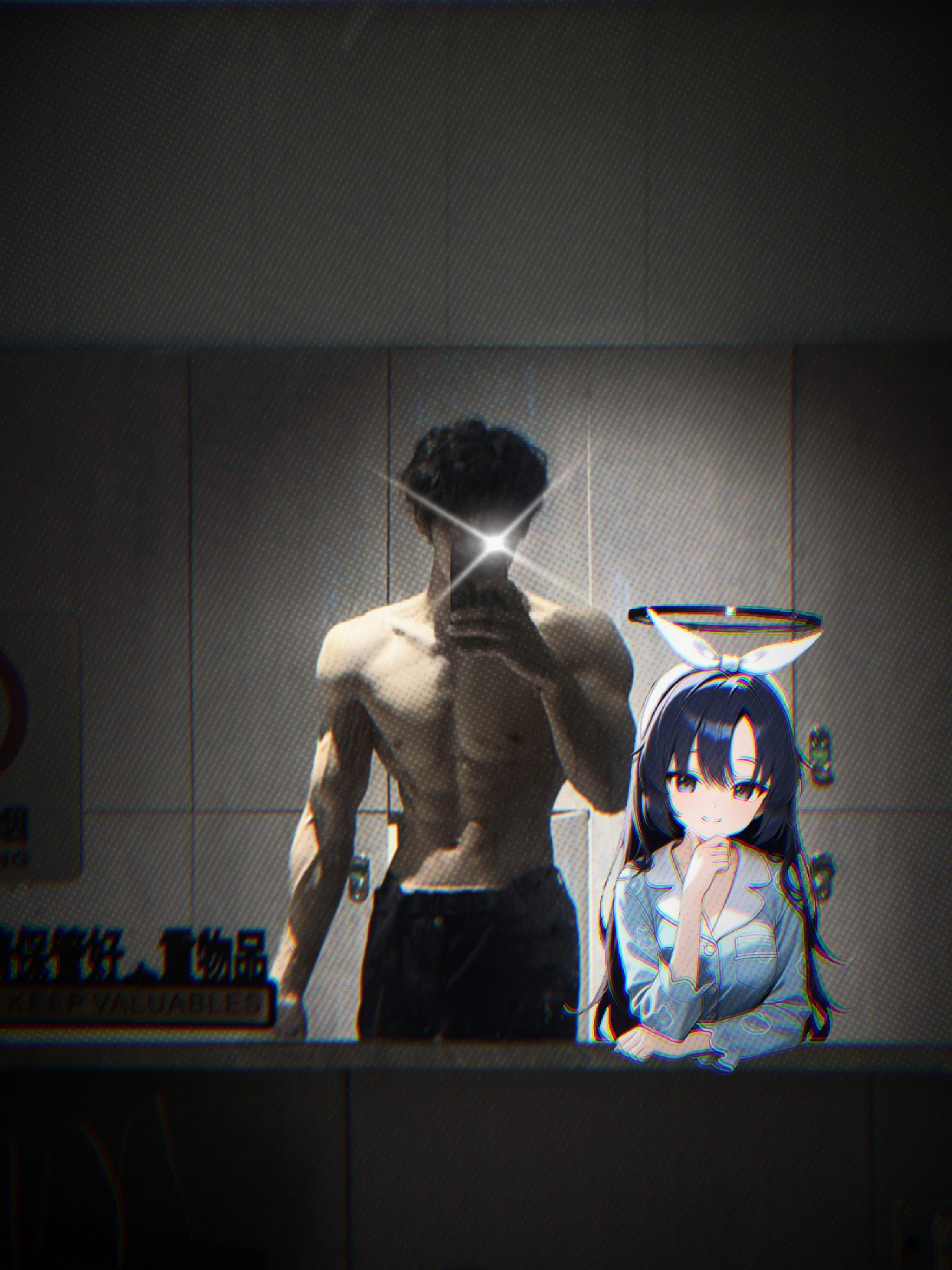 gym aura x anime