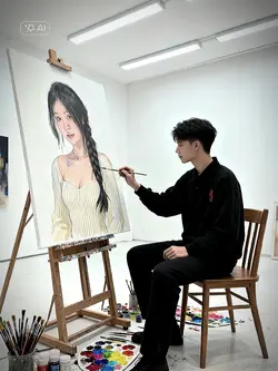 Trend vẽ người yêu 