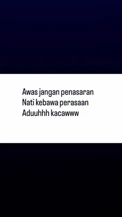 Aduhh kacaww