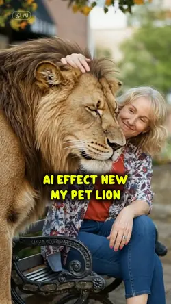 my pet lion