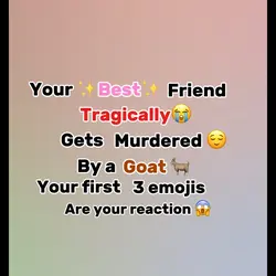 Your first 3 emojis 
