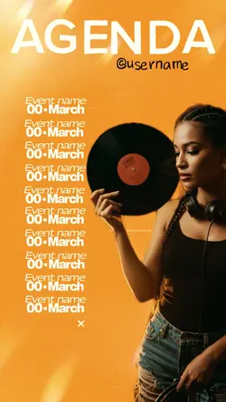 AGENDA MARCH