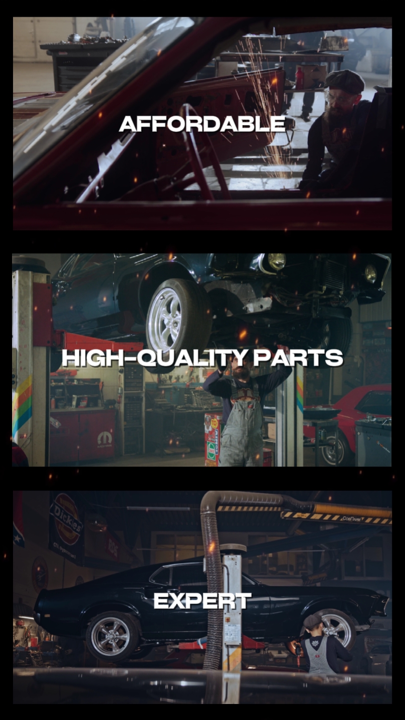 Split Screen Specialty Auto Shops & Customization Instagram Ads