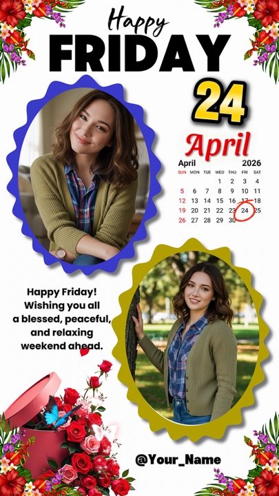 Friday 24 April 2026