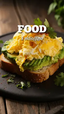 Food 8 video/Foto 