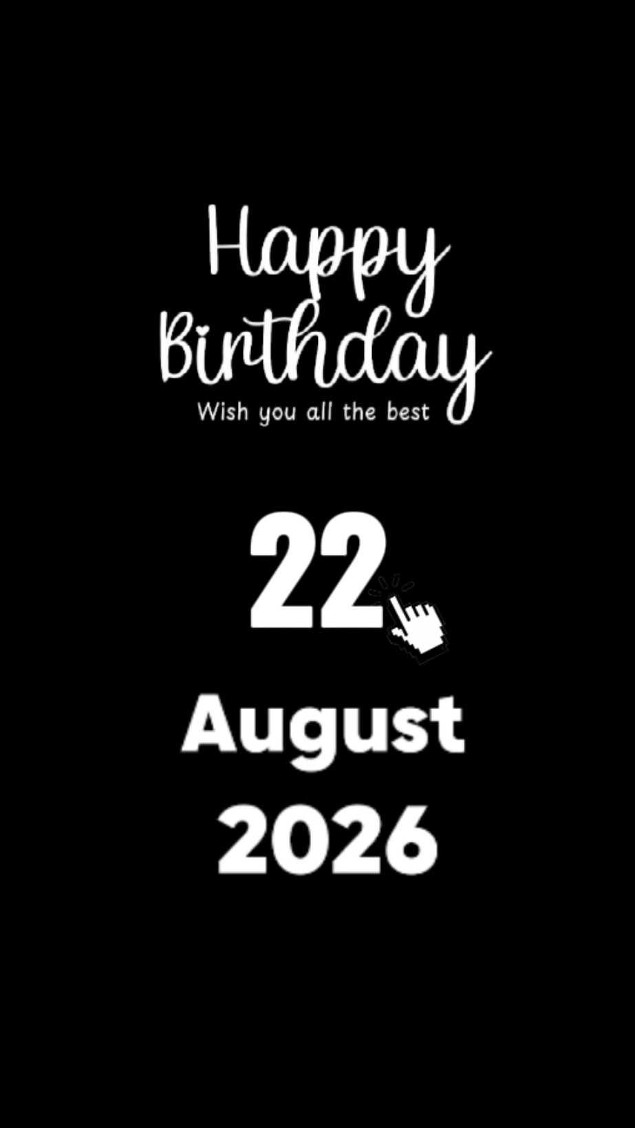 ANNIVERSAIRE GRANDPA 22 AOUT