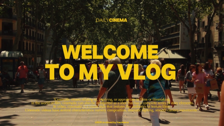 Bem vindo ao meu vlog 