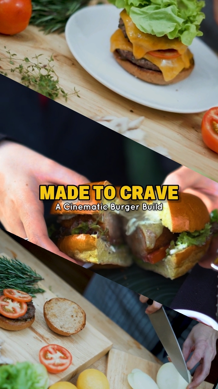 Vlog makanan - burger