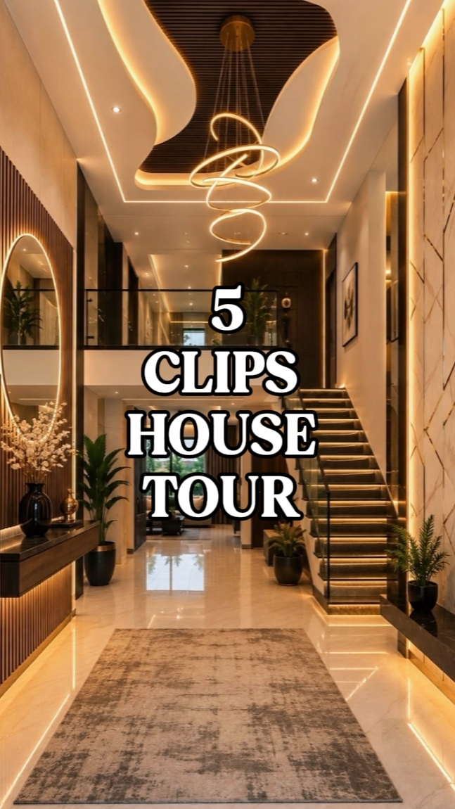 5 clips house tour 