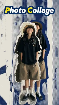 写真コラージュ