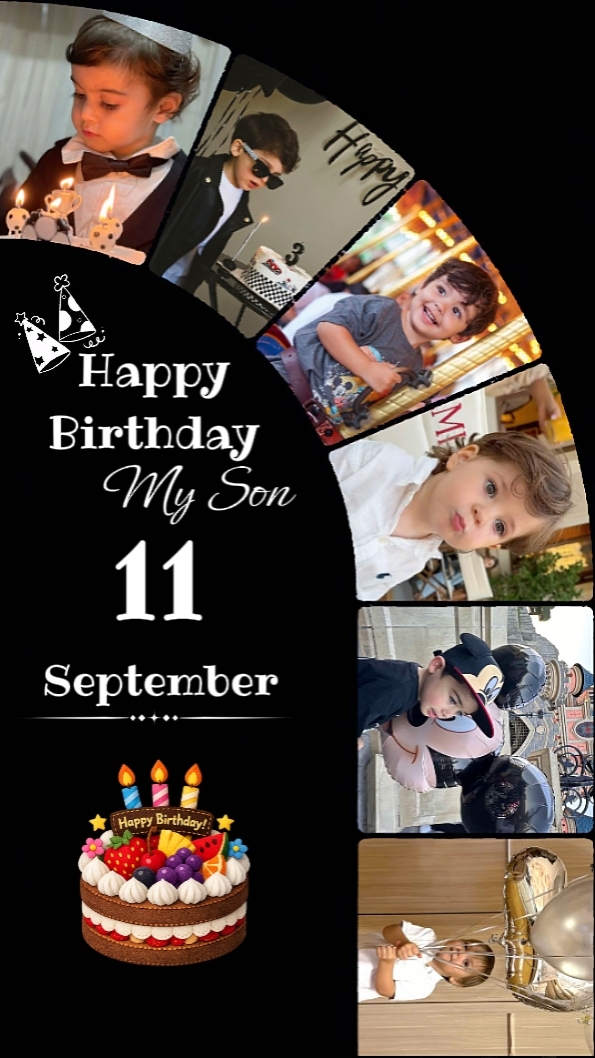 B'day Son 11 Sept