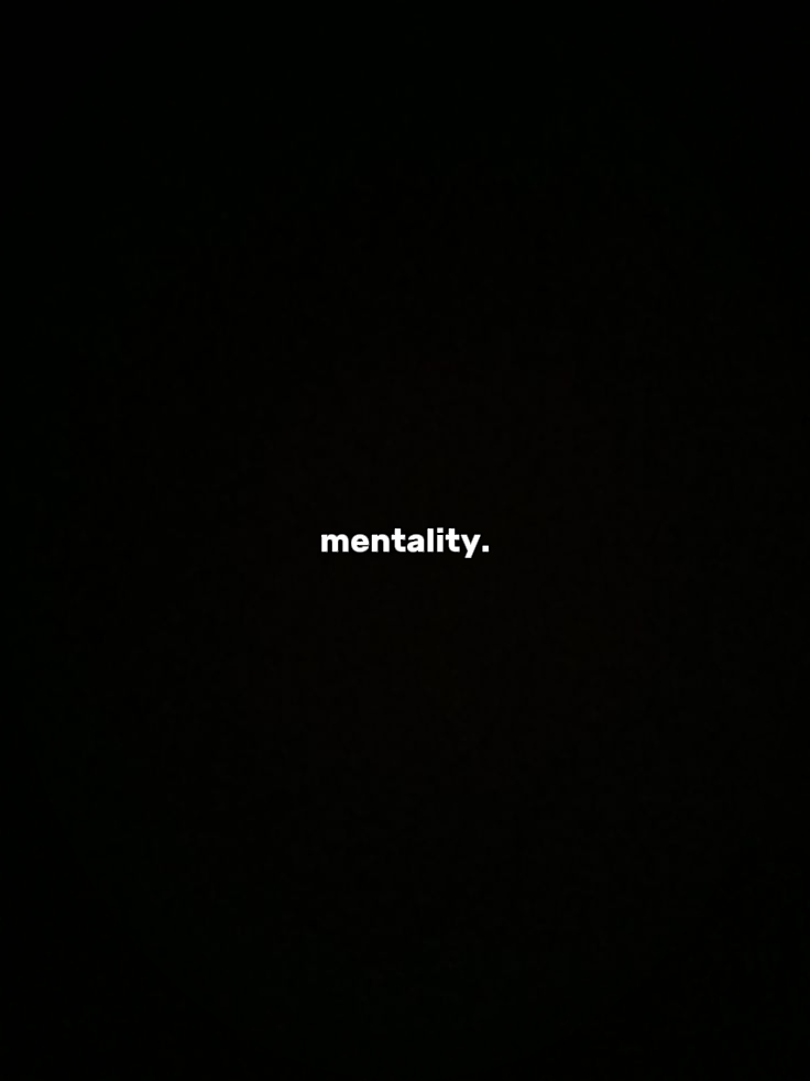 Mentalität 