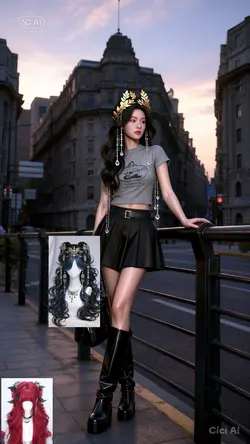 ai change hair style