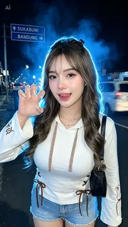 efek flash blue