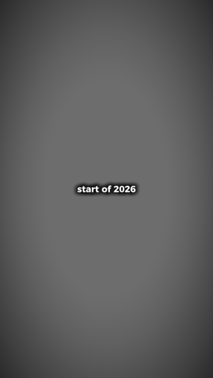 Start of 2026 