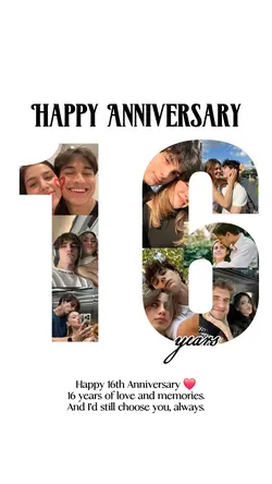 16th anniversary