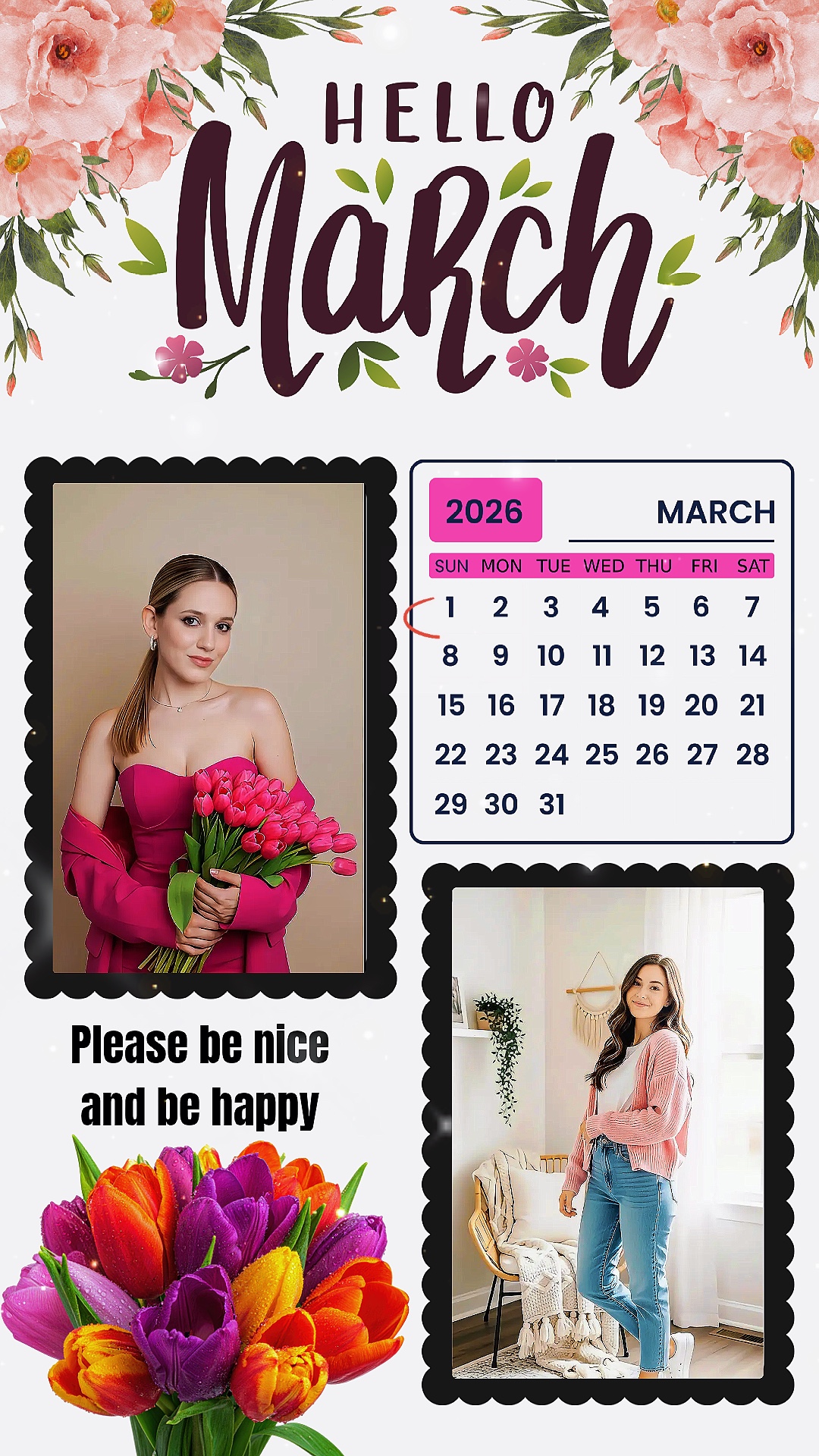 Hola marzo de 2026