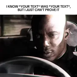 can’t prove it meme