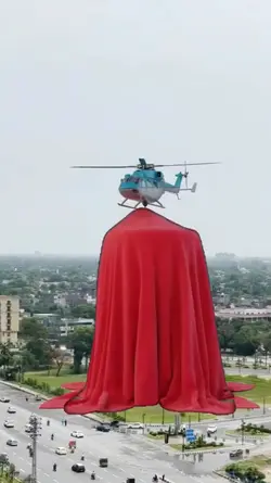 helicopter suprise