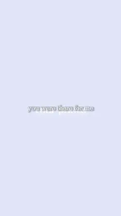 U were there for meโค๏ธโ๐ฉน