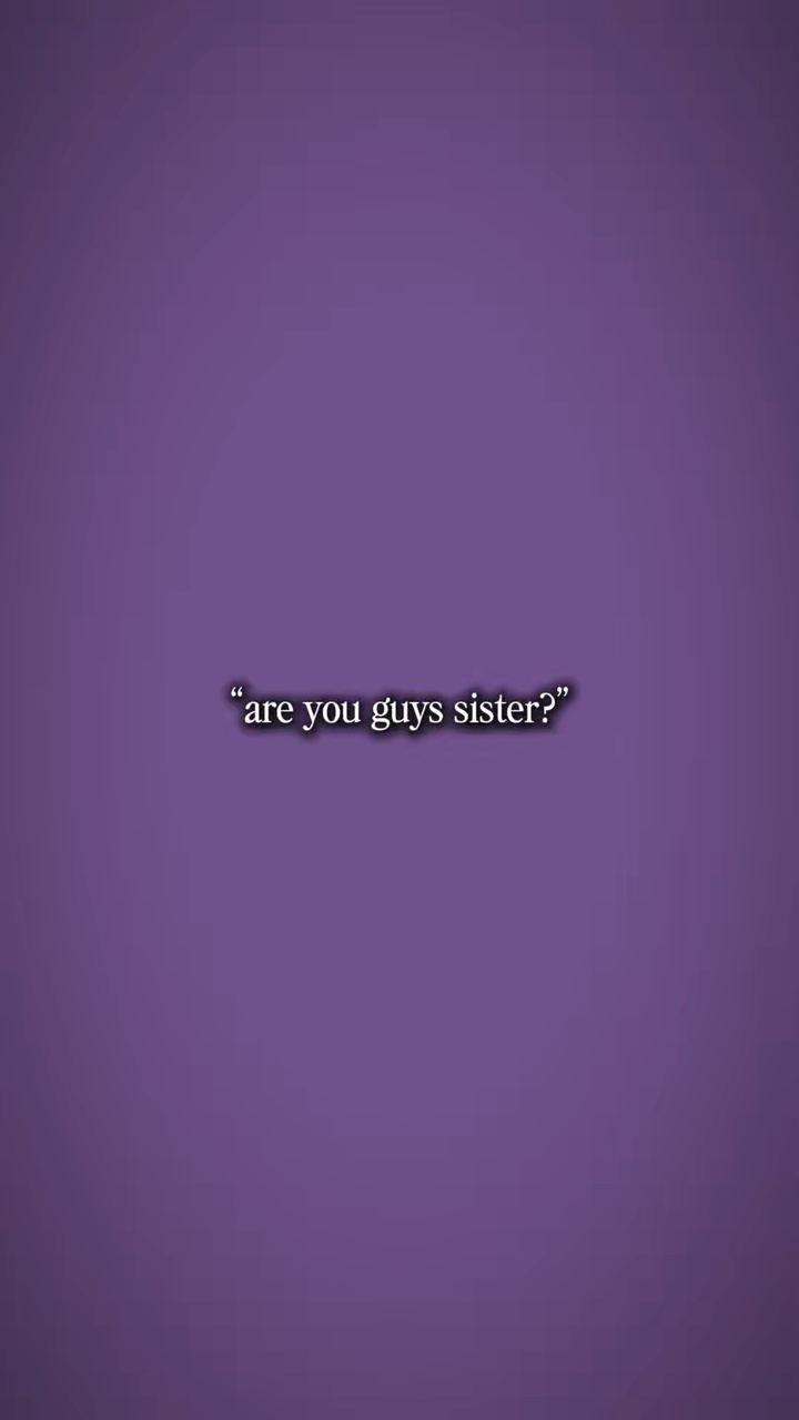 Seid ihr Jungs Schwester 