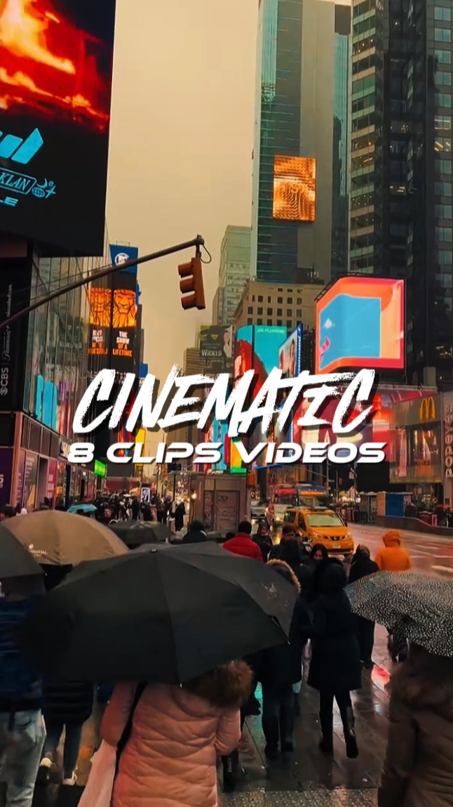 8 Clips Cinematic