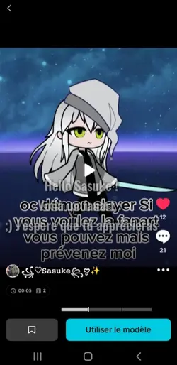 fanart pour sasuke !