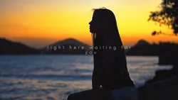 right here waiting 