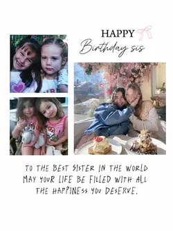 happy birthday sis