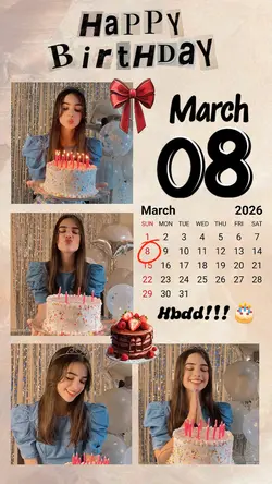 birthday 08 march