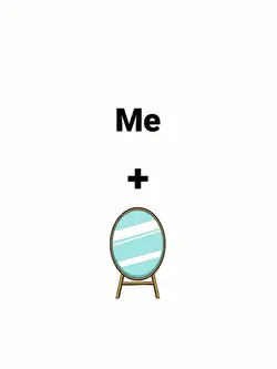 me + miror