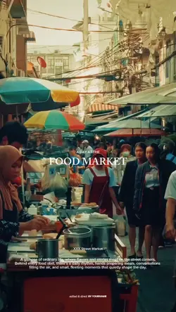A Day in Food Market