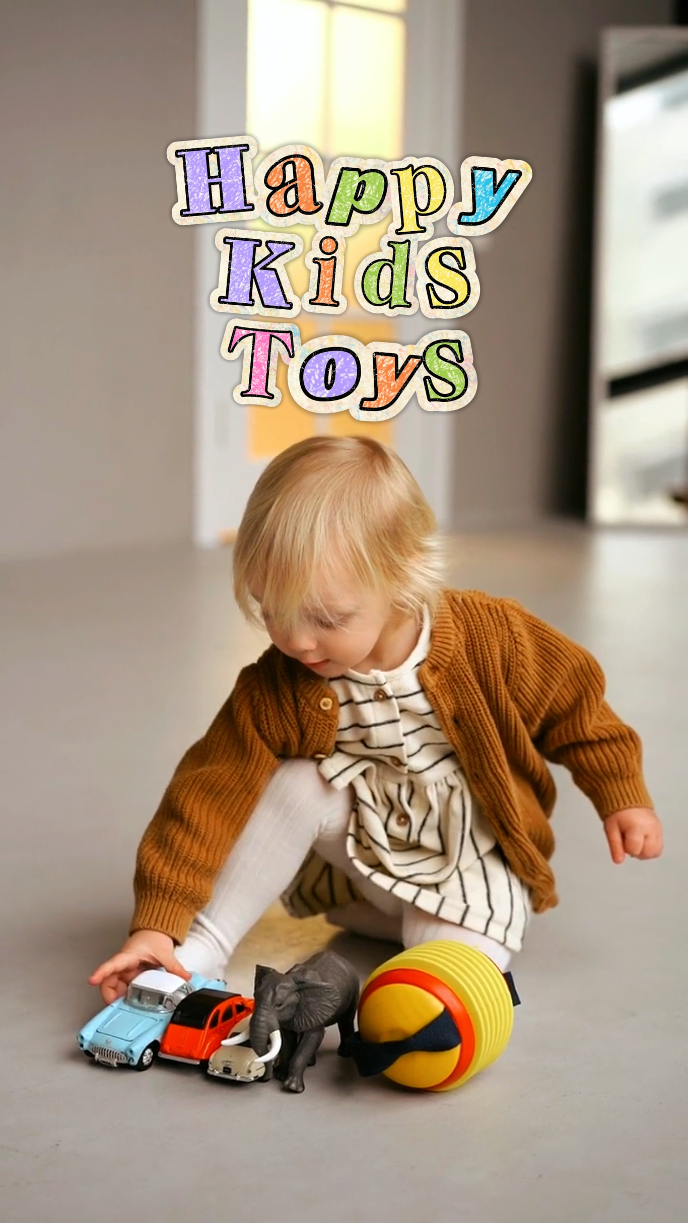 Juguetes para niños felices