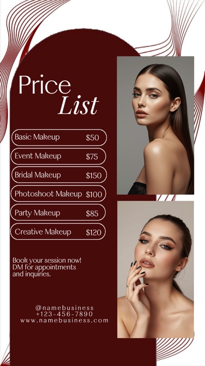 STORY : PRICE LIST