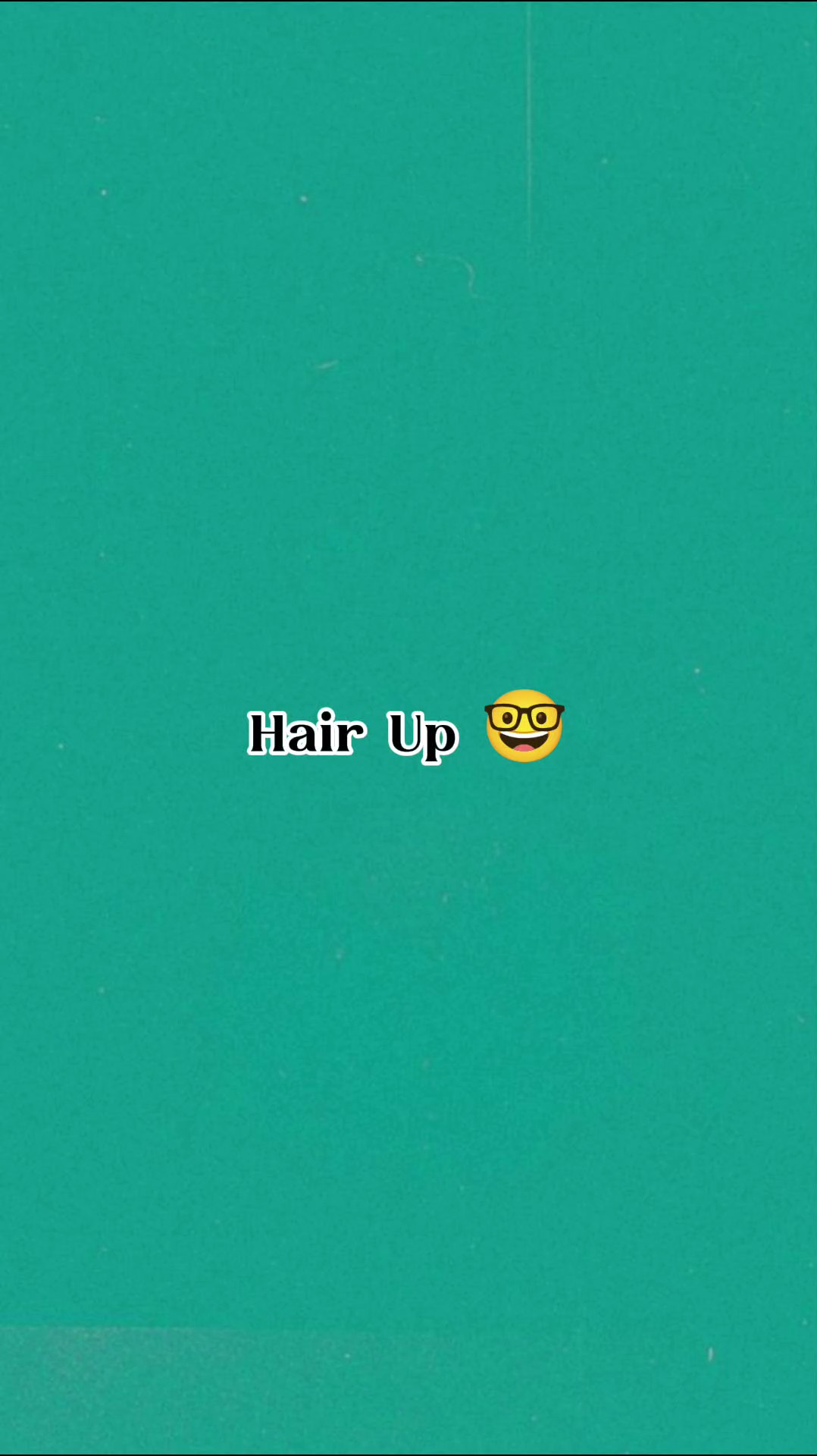 hair up