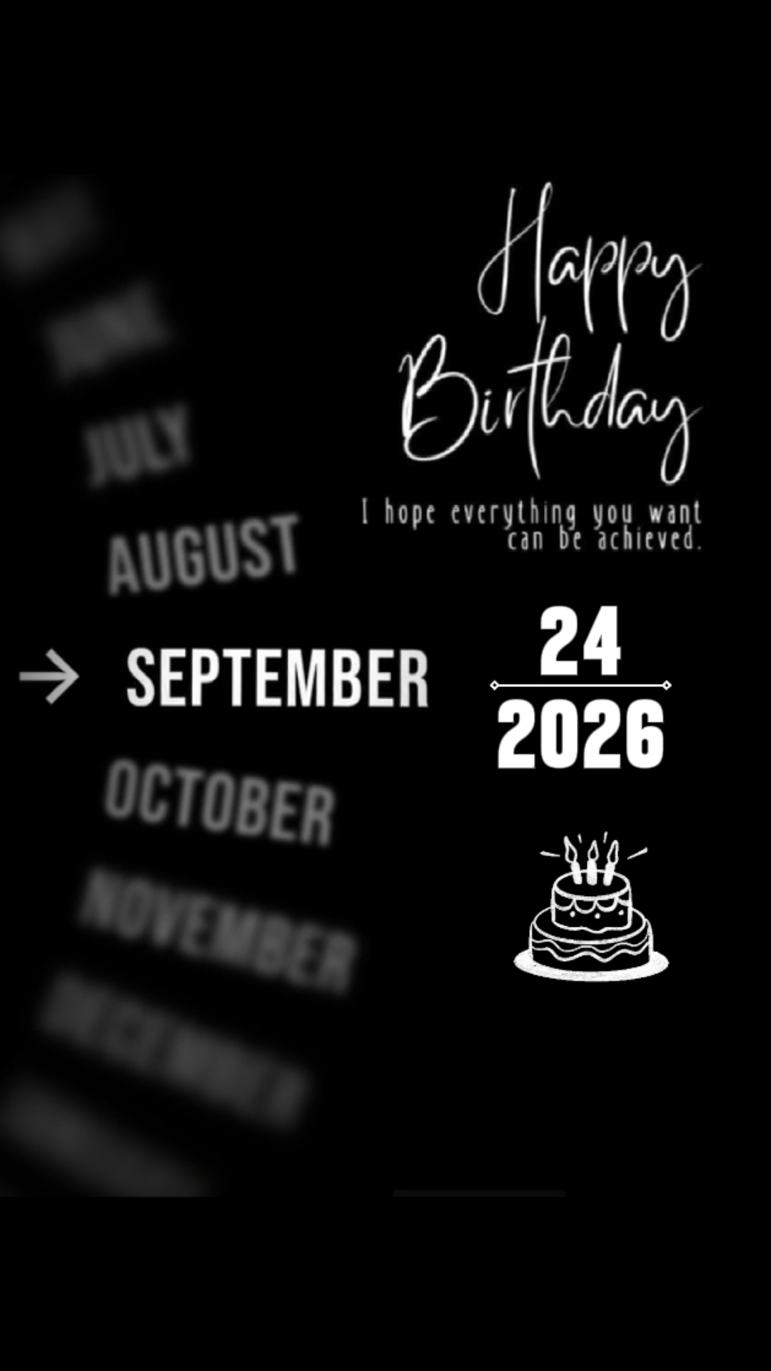 ANNIVERSAIRE LOVE 24 SEPTEMBRE