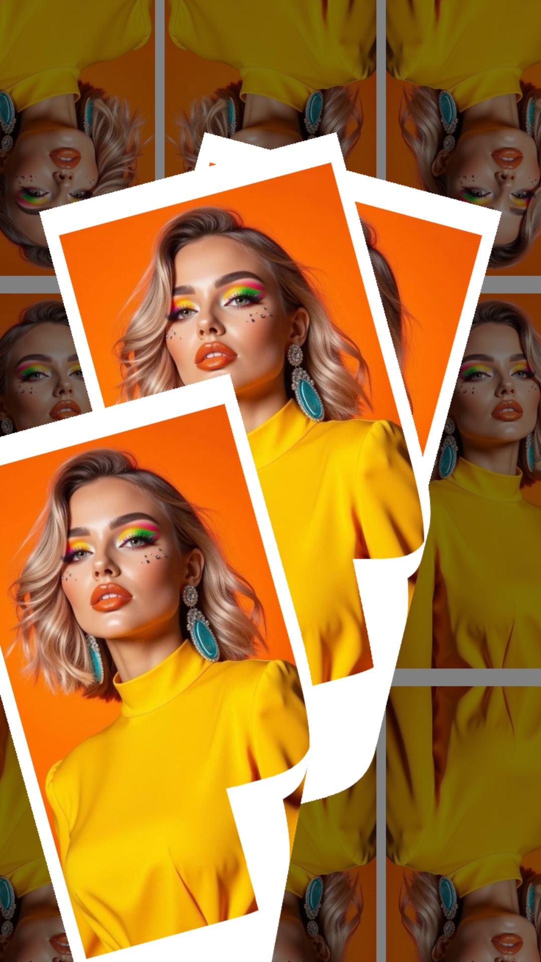 Trabalhos Photo edit template: 