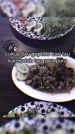 cukup tau ga perlu c