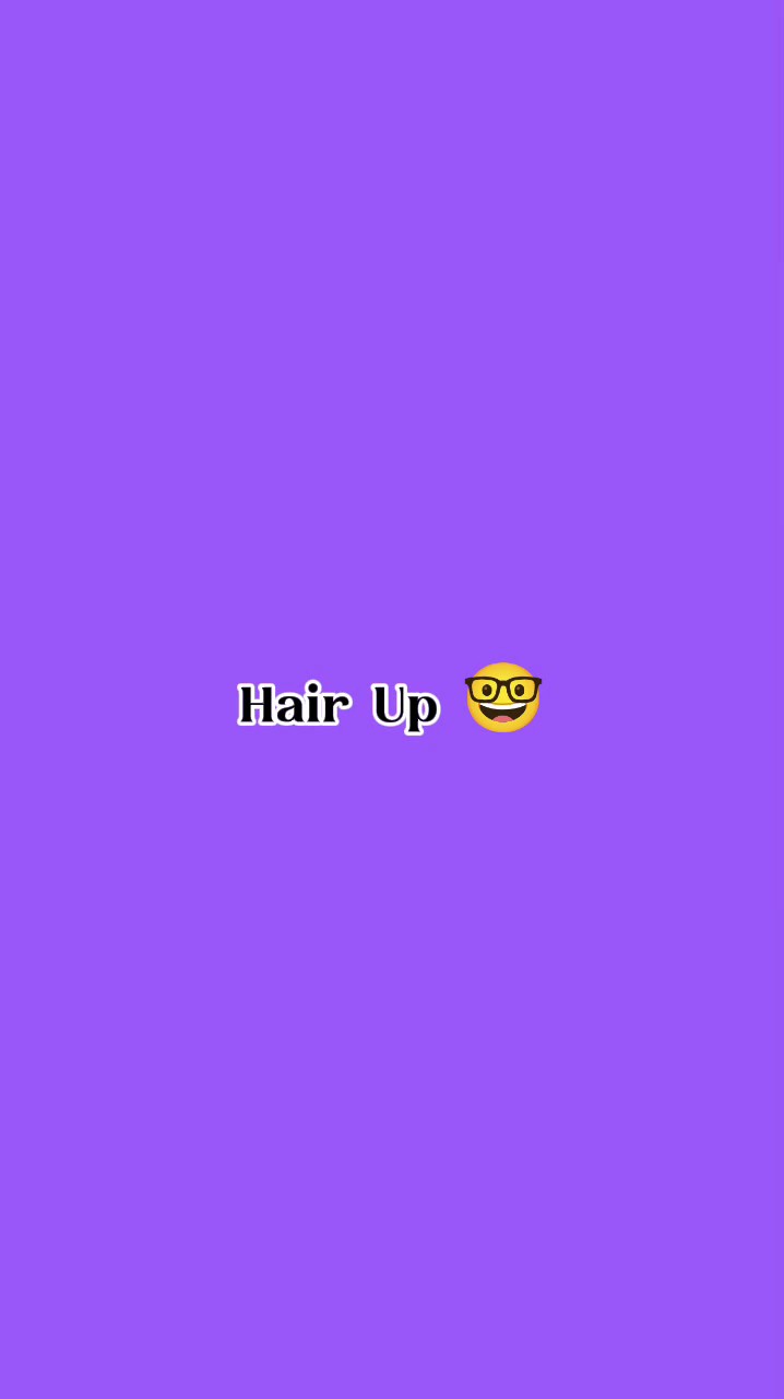 cheveux relevés